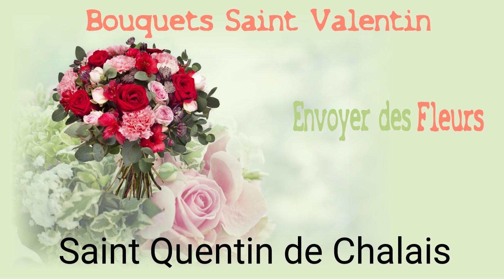 Roses de Saint-Valentin livrées à Saint-Quentin-de-Chalais